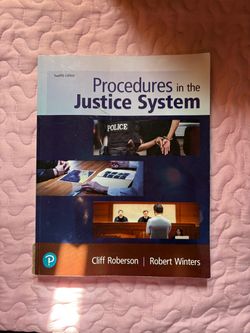 Procedures in the Justice System 12th Edition