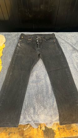 Levi’s 501 vintage style black jeans 32 /32