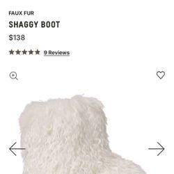 SKIMS FAUX FUR BOOT