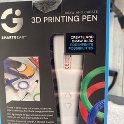 Smart Gear Printing Pen -Never Opened