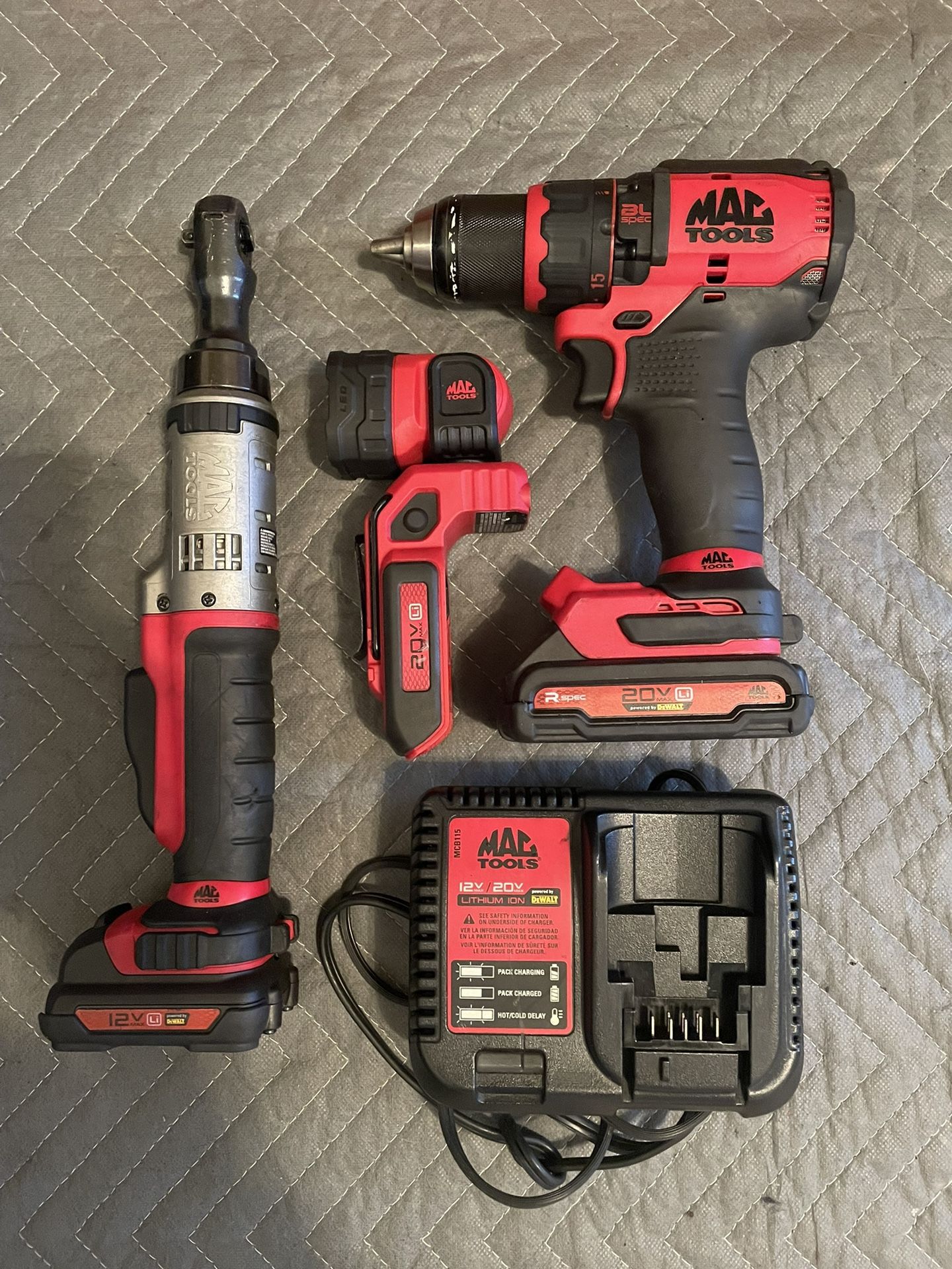 Mac Tools Ratchet/drill/led Light