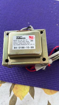 TDC Power DA-105-12T power transformer 120V to 12V step-down models