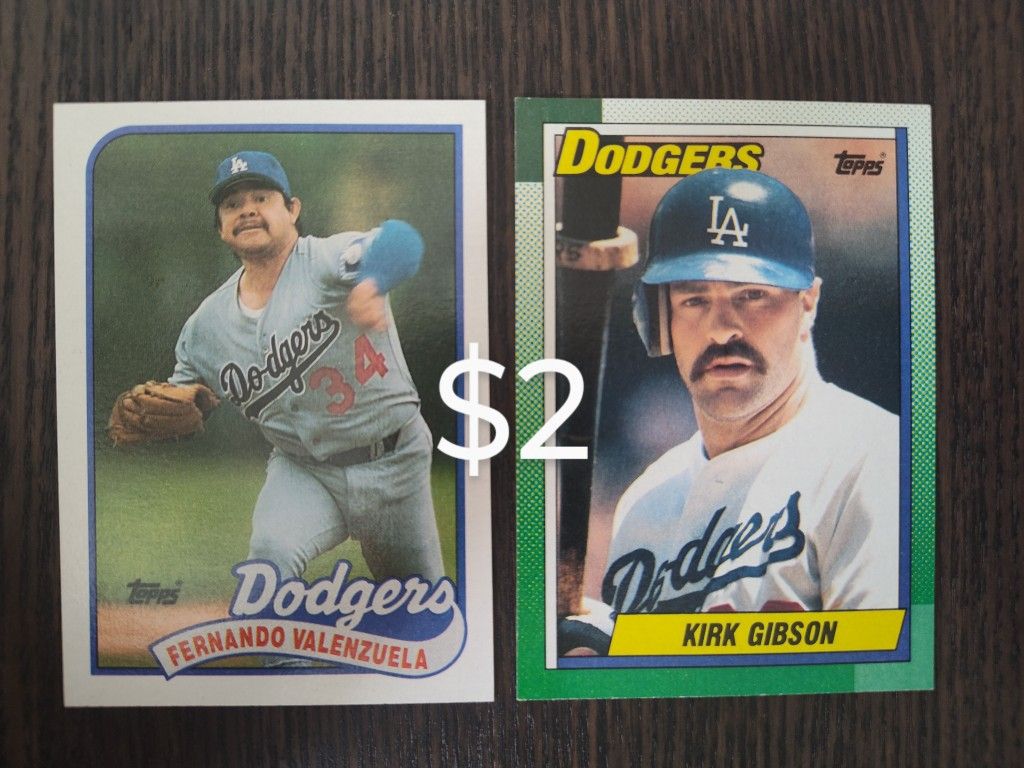Fernando Valenzuela and Kirk Gibson