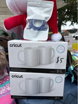 Cricut mugs and tape