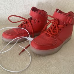 Kids LED Light Up Sneaker, Big Kid Size 3.5