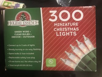 Christmas lights