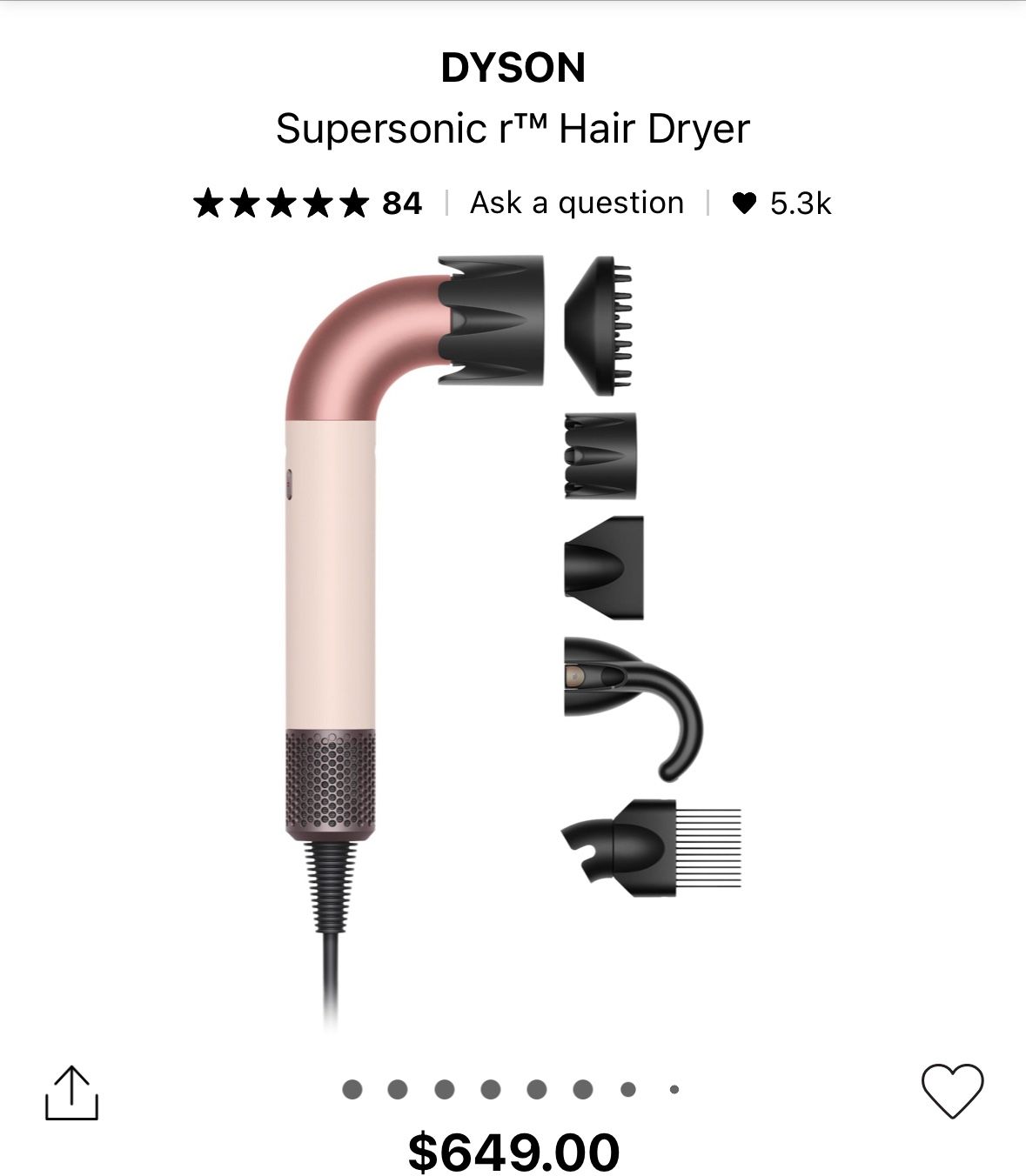 Dyson Supersonic r Hair Dryer