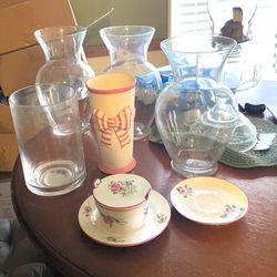 Vases & glassware