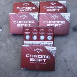 CALLAWAY CHROME SOFT GOLF BALLS