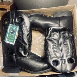 Genuine Leather Cowboy Boots