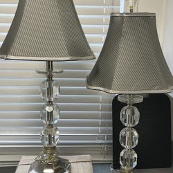 Pr Beautiful, Elegant Lamps, Crystal
