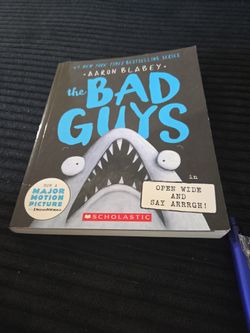 Bad guy's book good for kids.Good condition