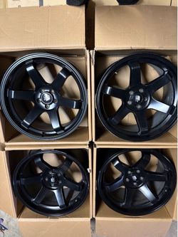 Black rims - MST 18x9.5 5x100