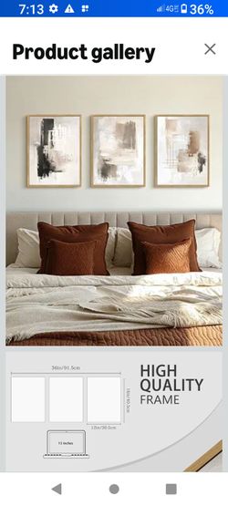 Framed art work