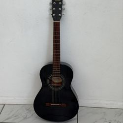 Fender MA1Black Dreadnought Acoustic Guitar (Length Size:36 inches)