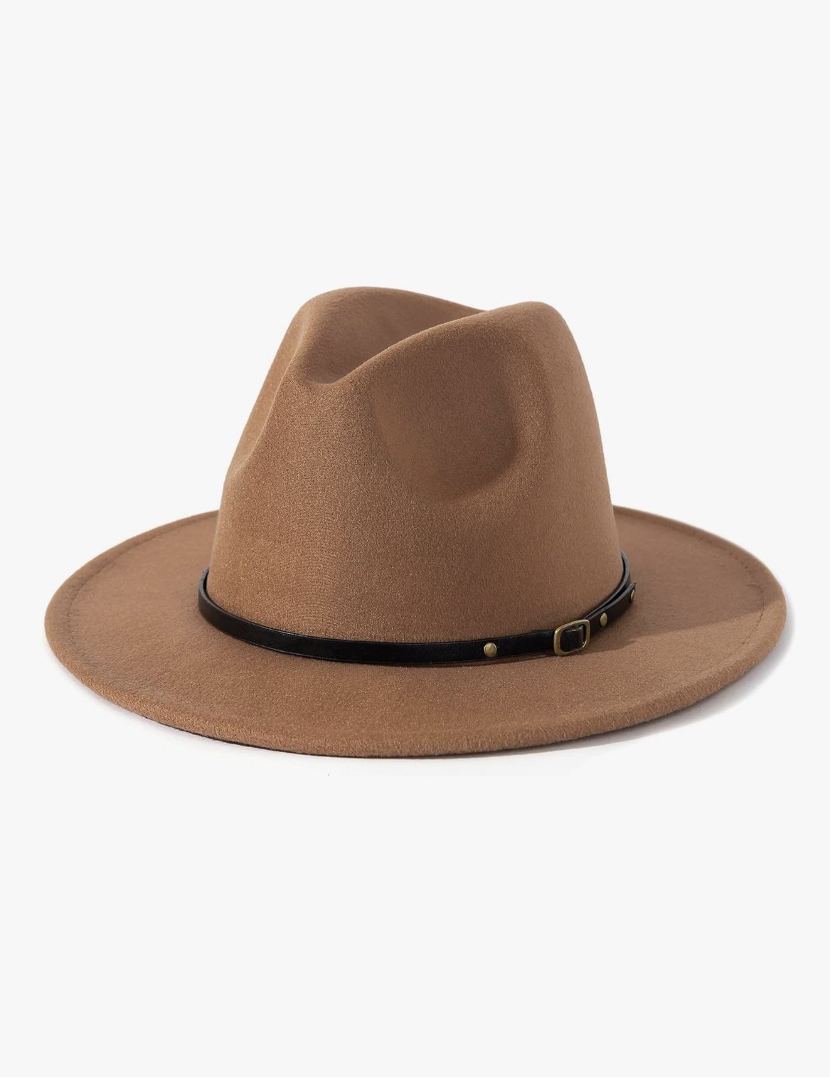 NWOT Women Belt Buckle Fedora Hat