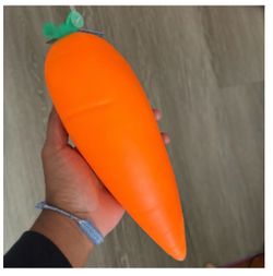 Sunny Days Squeeezy Carrot Viral Toy