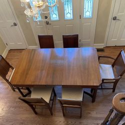  Vintage Art Deco Dining Room  9 Piece Suite