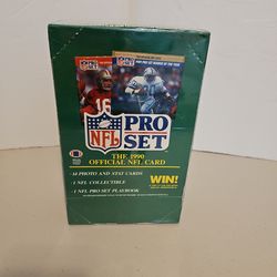 1990 Pro Set NFL series one box sealed