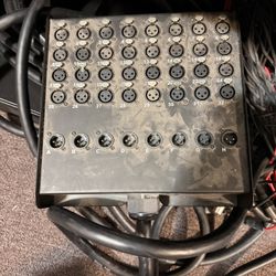 Seismic Audio SACB-32x8x100 32-Channel XLR Low Profile Circuit Board Snake Cable, 100-Feet