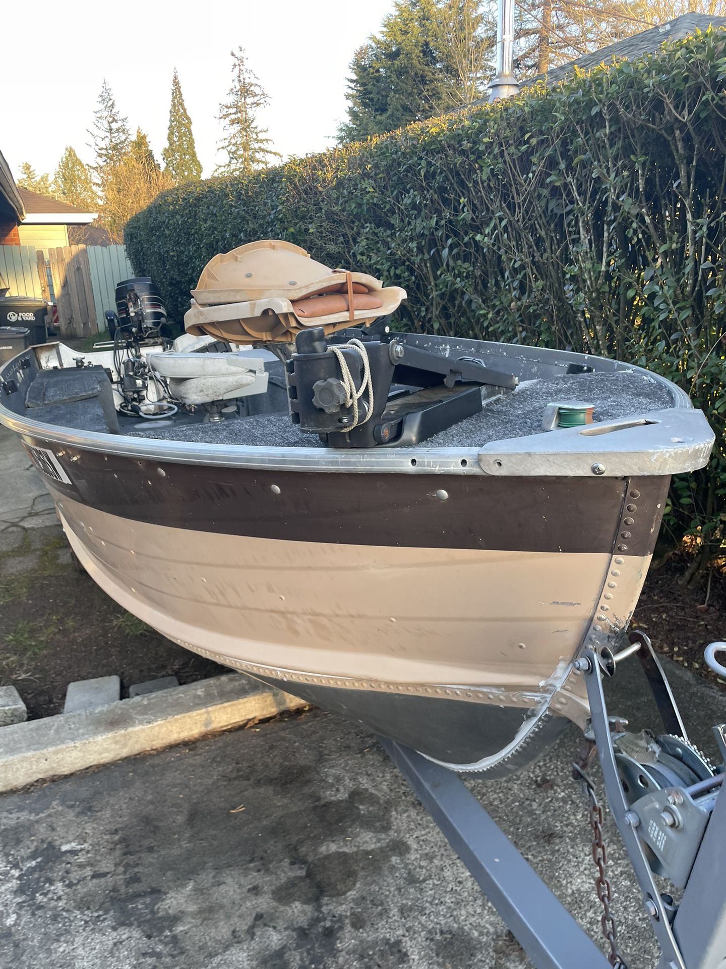 Sylvan Super Snapper Aluminum Fishing Boat-16ftw/Mercury Engine for ...