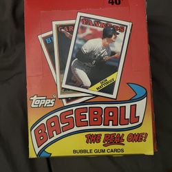 Topps 1988 36ct baseball card packs