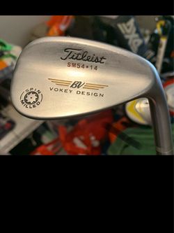 Titleist Vokey Design SM54-14 Wedge 54 Degree 14 Bounce Steel Stiff RH Men