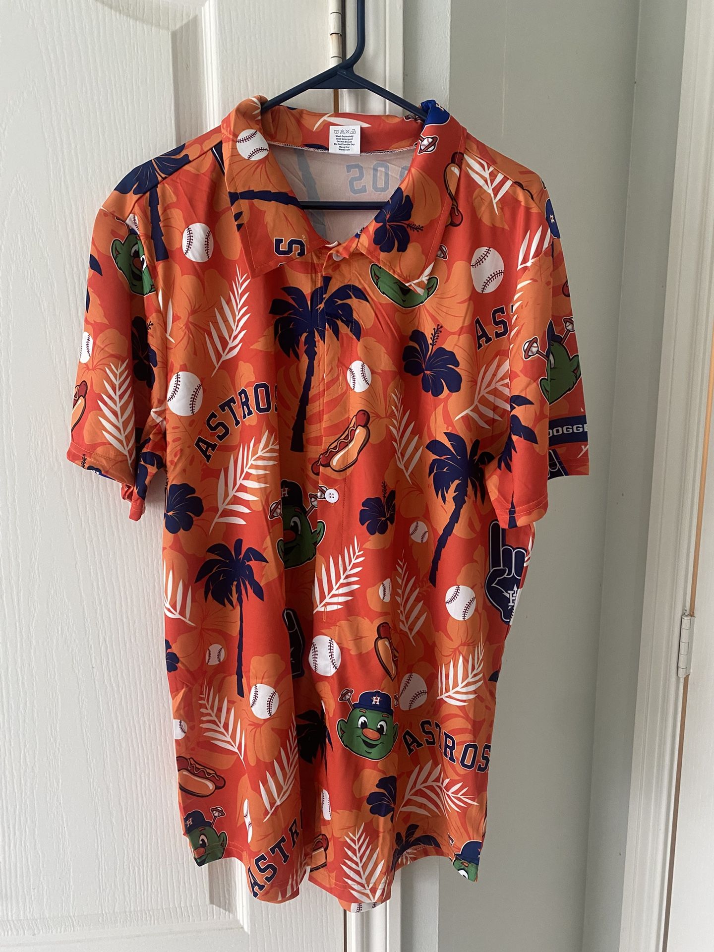 Houston Astros Hawaiian Theme Shirt
