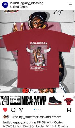 Vintage Michael Jordan NBA T-shirt 1996