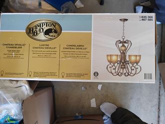 Hampton Bay chandelier
