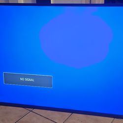 55" UHD TV (discoloration in photo only - picture is perfect)