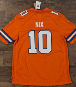 Broncos #10 Bo Nix Nike Jersey Mens 2XL $75