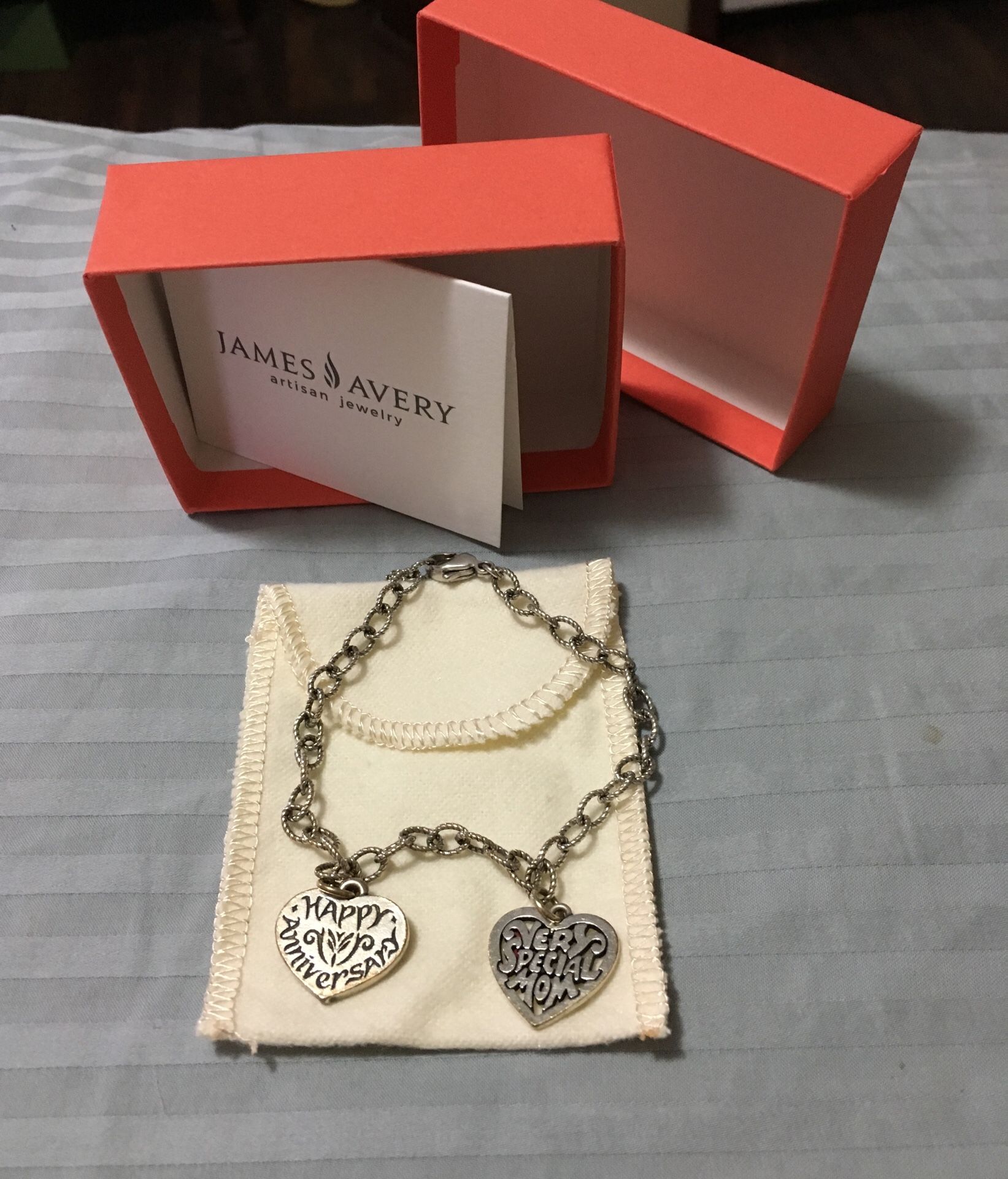 James Avery Bracelet and charms