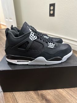 Air Jordan 4 Retro SE Black Canvas. Size 10.5 Brand New