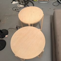 Side Tables Pick Up In Hollywood $40 Both 