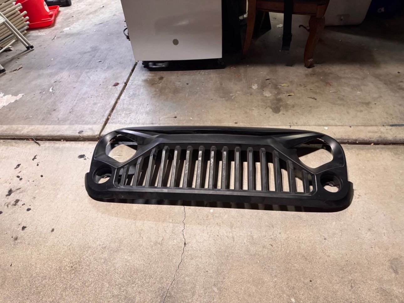 Angry Bird Black Front Grill Grille Fit For 2007-2018 Jeep Wrangler JK