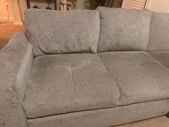 Grey sectional