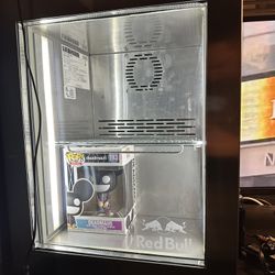 Stainless Steel Redbull Mini Fridge