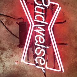 Budweiser Neon Sign