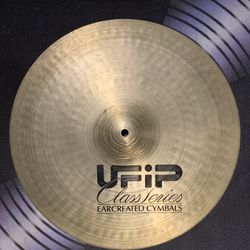 UFIP Classic Series 16” Crash Drum Cymbal  