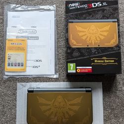 Nintendo 3DS XL Hyrule Edition Legend of Zelda PAL