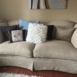 Sofa, Loveseat and Dining table.