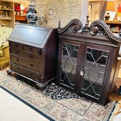 Secretary Desk With Hutch 