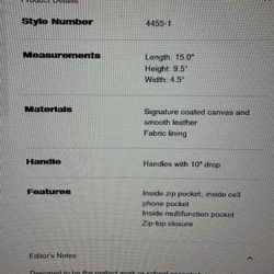 Brand New Coach Purse 