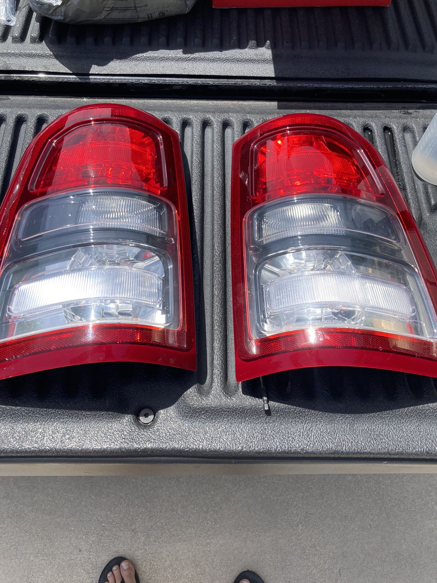 Tail lights for 2019 new body Ram 1500