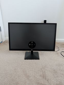 24 inch LG Monitor with Monitor Arm