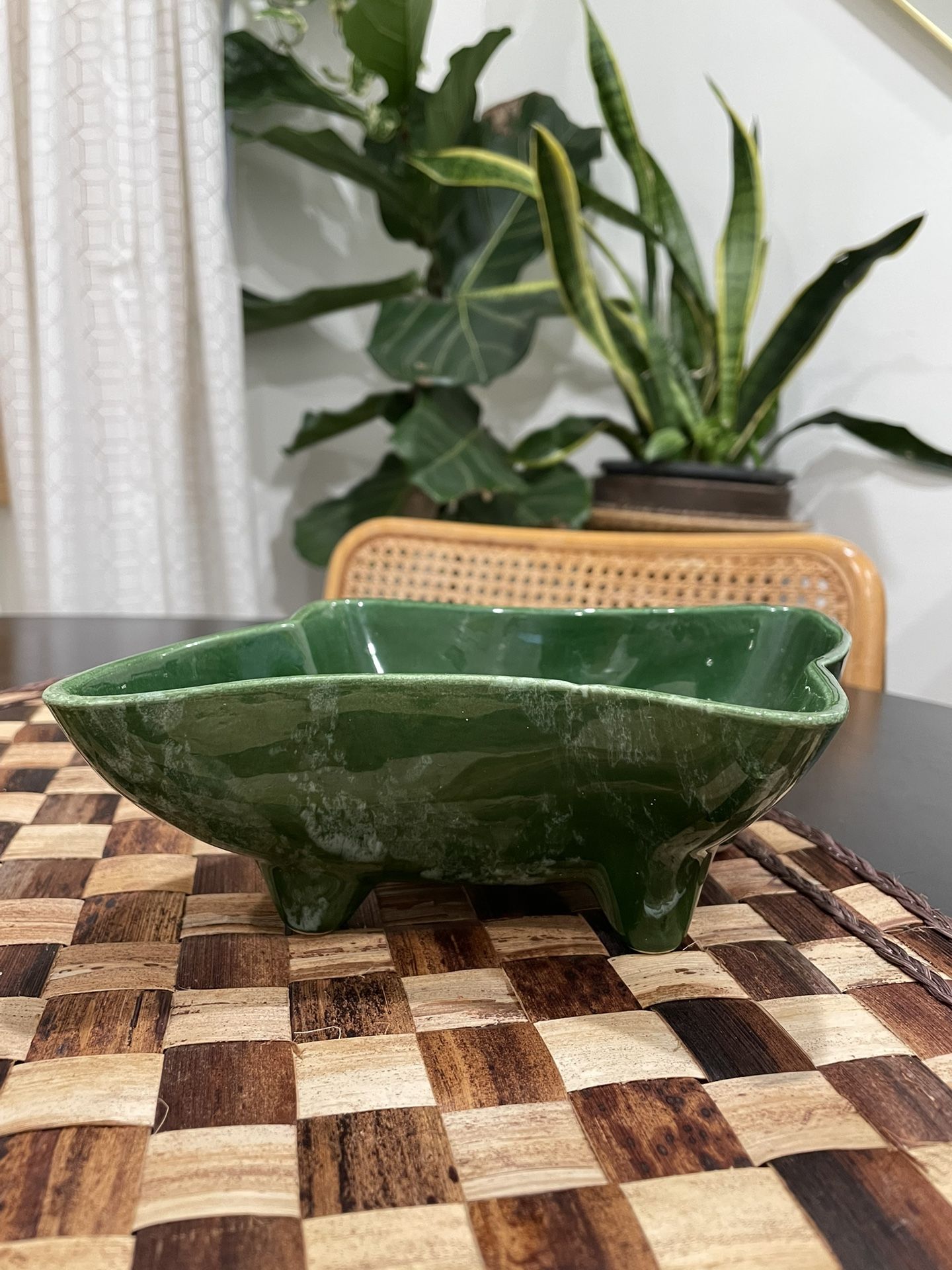 Vintage Green Dish