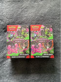 Pokemon shrouded fable booster bundles
