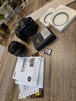 NIKON D3400 and Accessories