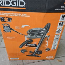 Ridgid 16g Shop Vac Wet Dry Vacuum With Detachable Blower 